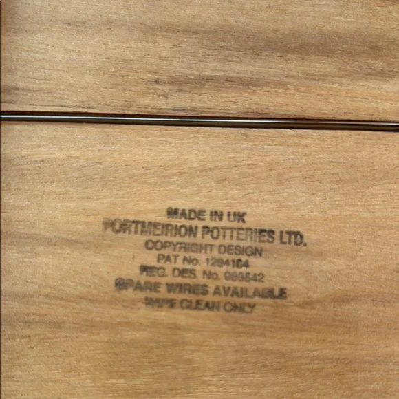 Portmeirion Botanical Cheese Board with Knife - Picture 4 of 5